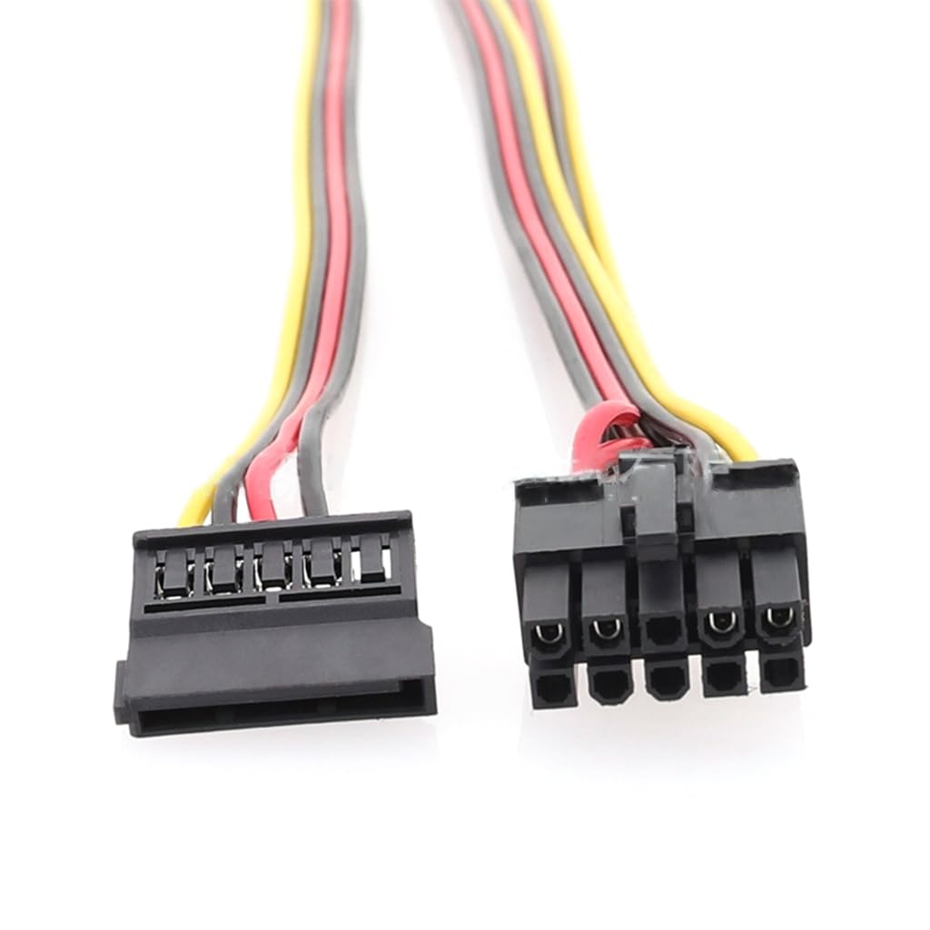 Amazon.co.jp: 18AWG SATA電源ケーブル 10ピン - SATAアダプターSATA